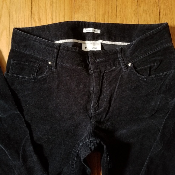 Banana Republic Corduroy Jeans Blue Black 10 - Picture 6 of 8